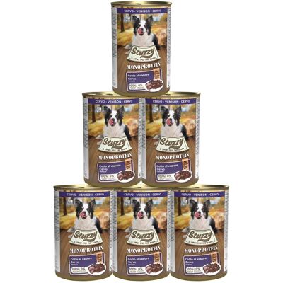 Stuzzy Dog Monoprotein Cervo 400 gr Stuzzy Dog Monoprotein Cervo 400 gr