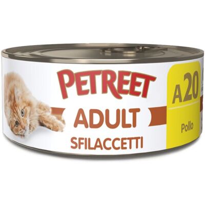 Petreet Cat Sfilaccetti Pollo 70 gr Petreet Cat Sfilaccetti Pollo 70 gr