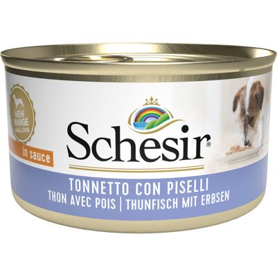 Schesir Piccolo Cane Tonno e Piselli - Cibo per cani Schesir Piccolo Cane Tonno e Piselli - Cibo per cani