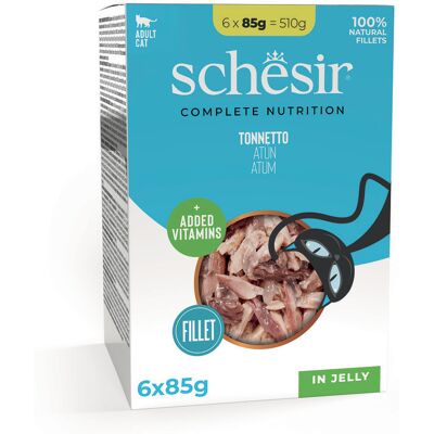 Schesir Cat Tonnetto buste 6x85 gr Schesir Cat Tonnetto buste 6x85 gr