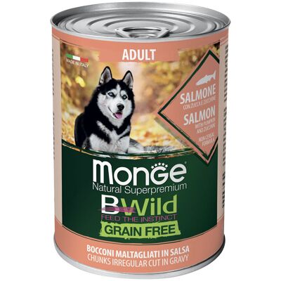 Monge BWild Grain Free Adult Salmone - Cibo per cani Monge BWild Grain Free Adult Salmone - Cibo per cani