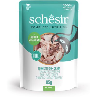 Schesir Cat Tonnetto con Orata 85 gr Schesir Cat Tonnetto con Orata 85 gr