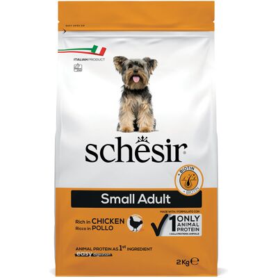 Schesir Dog Small Adult ricco in Pollo 2 kg Schesir Dog Small Adult ricco in Pollo 2 kg