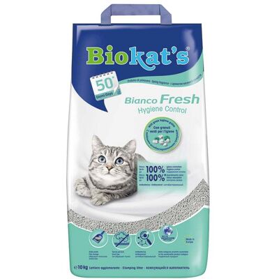 Biokat's - Lettiera agglomerante Bianco Fresh - Litter Biokat's - Lettiera agglomerante Bianco Fresh - Litter