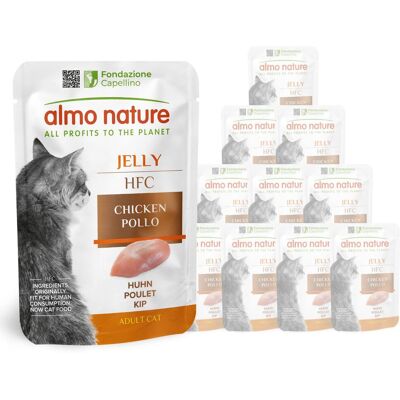 Almo Nature HFC Jelly Cat Adult Pollo 55 gr Almo Nature HFC Jelly Cat Adult Pollo 55 gr