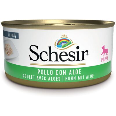 Schesir Dog Puppy Pollo con Aloe 150 gr Schesir Dog Puppy Pollo con Aloe 150 gr