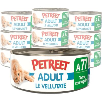 Petreet Cat Vellutate Tonno con fagiolini 70 gr A77 Petreet Cat Vellutate Tonno con fagiolini 70 gr A77