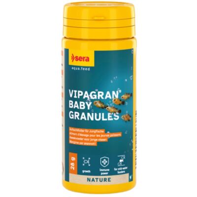 Alimento per pesci Vipagran Baby Nature di Sera - Tipo di pesce Alimento per pesci Vipagran Baby Nature di Sera - Tipo di pesce