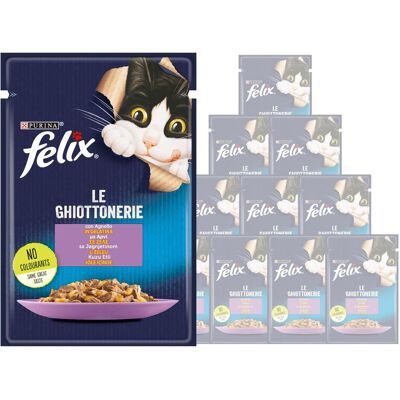 Felix - Le Ghiottonerie Cat Adult Con Agnello - Cibo per gatti Felix - Le Ghiottonerie Cat Adult Con Agnello - Cibo per gatti