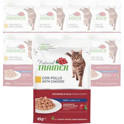 Natural Trainer Gatto 24 x 85 g - Cibo umido Natural Trainer Gatto 24 x 85 g - Cibo umido