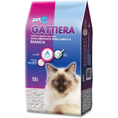 Petup lettiera Bianca 15 lt Petup lettiera Bianca 15 lt