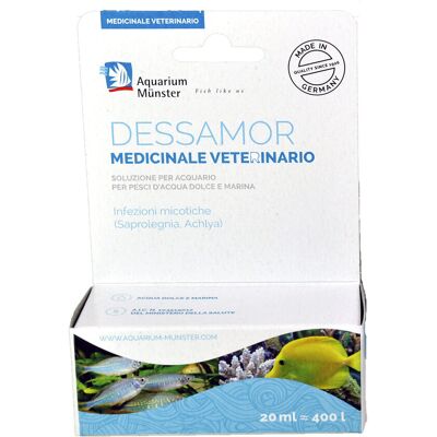 Aquarium MÜNSTER Dessamor - Trattamento per Funghi & Batteri Aquarium MÜNSTER Dessamor - Trattamento per Funghi & Batteri
