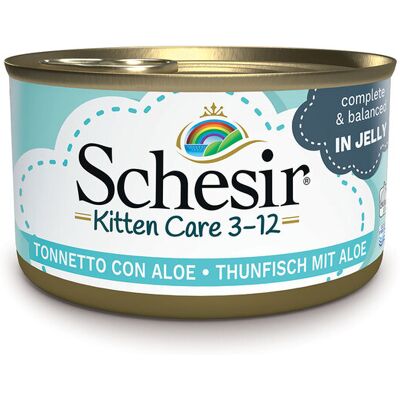 Schesir Gattino Tonno e Aloe - Cibo umido in scatola Schesir Gattino Tonno e Aloe - Cibo umido in scatola
