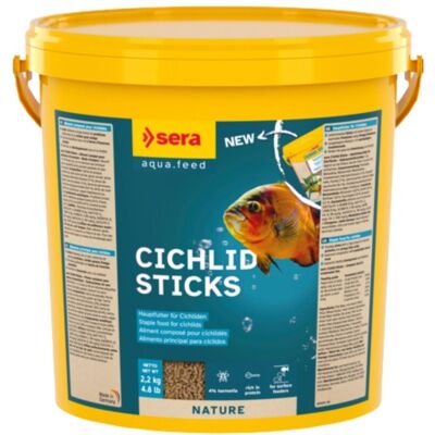 Sera Cichlids Sticks - Cibo Galleggiante per Ciclidi - 210g Sera Cichlids Sticks - Cibo Galleggiante per Ciclidi - 210g