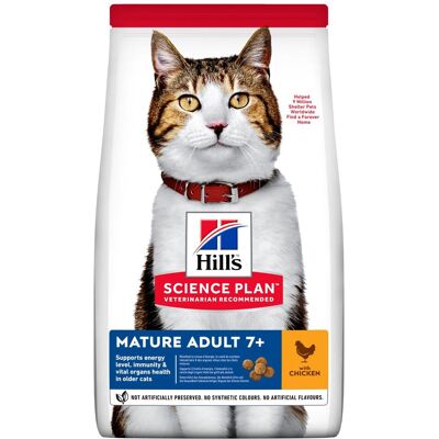 Hill's Science Plan Cat Mature Adult 7+ al Pollo 300 gr Hill's Science Plan Cat Mature Adult 7+ al Pollo 300 gr