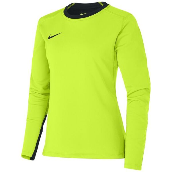 nike maglia da portiere team court giallo donne 0357nz-702 m