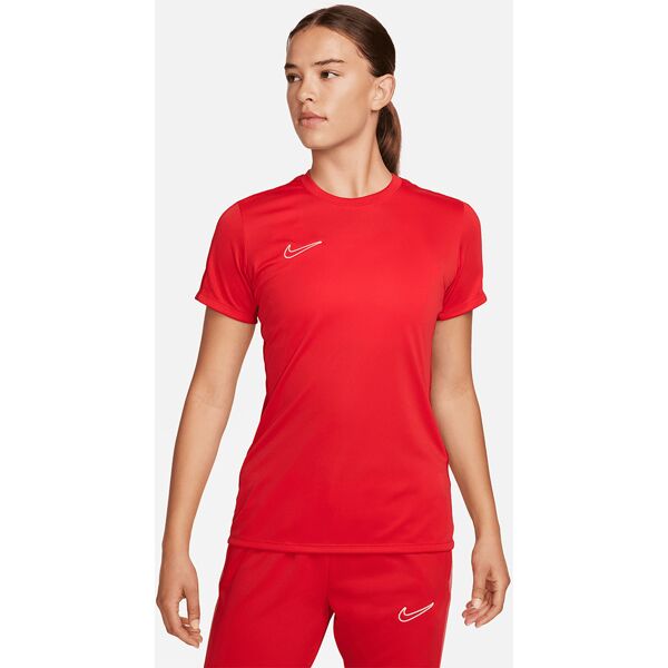 nike maglia da allenamento academy 23 rosso per donne dr1338-657 m