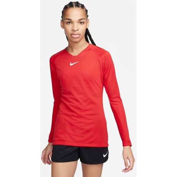 nike maglia da calcio park first layer rosso per donne av2610-657 l