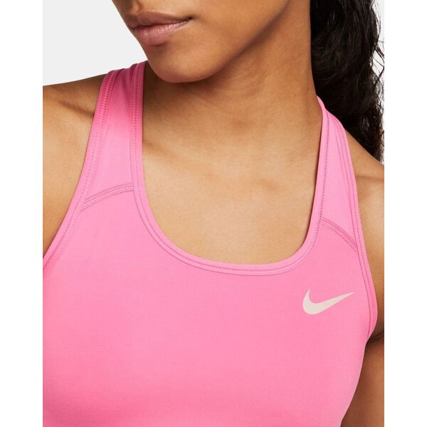 nike reggiseno sportivo swoosh rosa per donne bv3900-684 xs