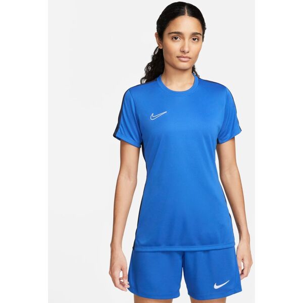 nike maglia da allenamento academy 23 blu reale per donne dr1338-463 l