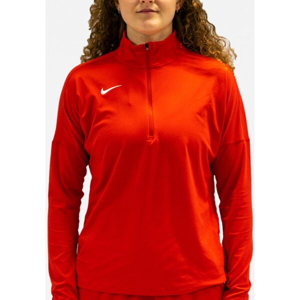 nike maglia da calcio per allenamento (1/2) dry element rosso per donne nt0316-657 s