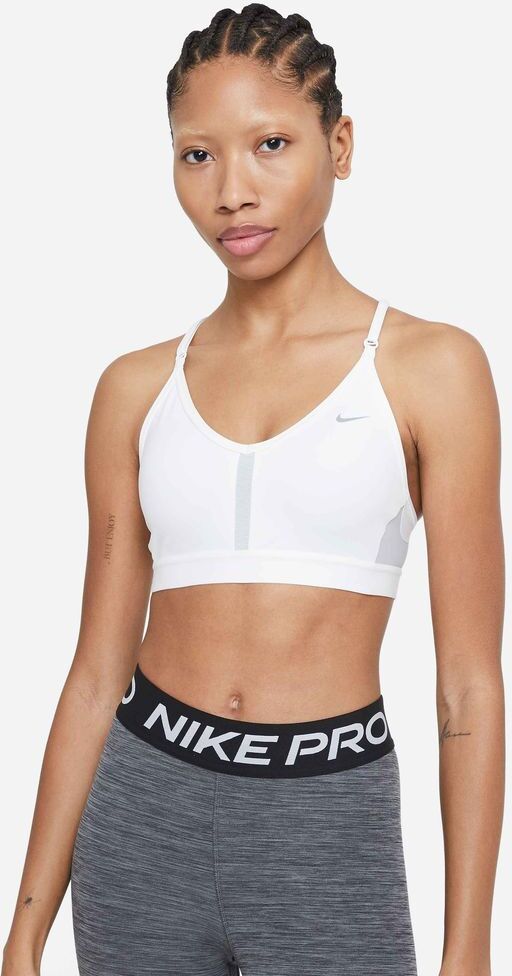 nike reggiseno sportivo indy bianco donne cz4456-100 xl