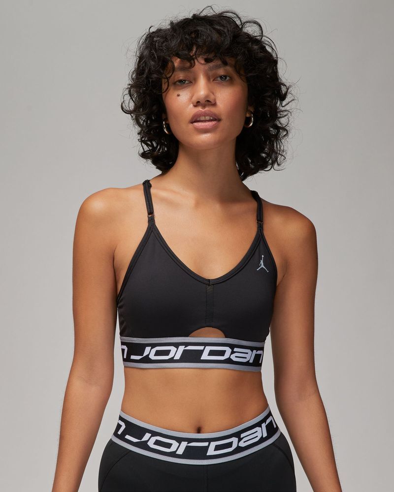 nike reggiseno sportivo jordan nero donne fb4095-010 xs