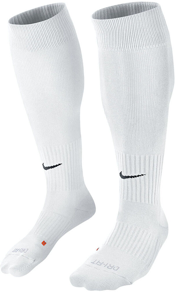 Nike Calze Classic II Bianco e Nero Unisex SX5728-100 L