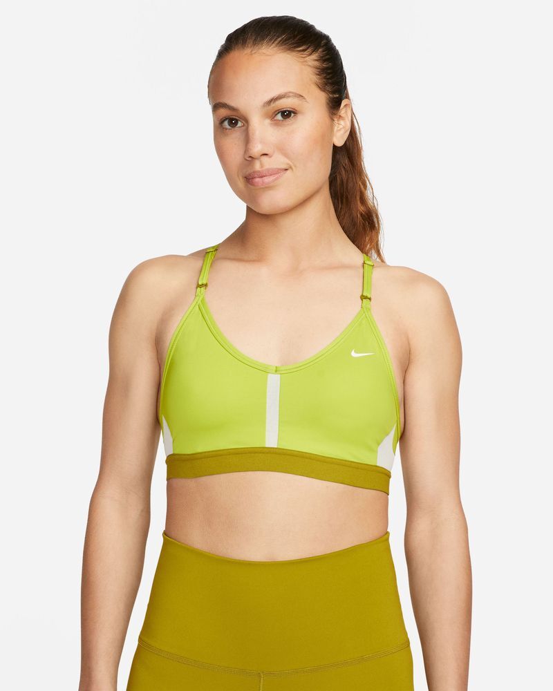 Nike Reggiseno sportivo Indy Verde per Donne CZ4456-308 M