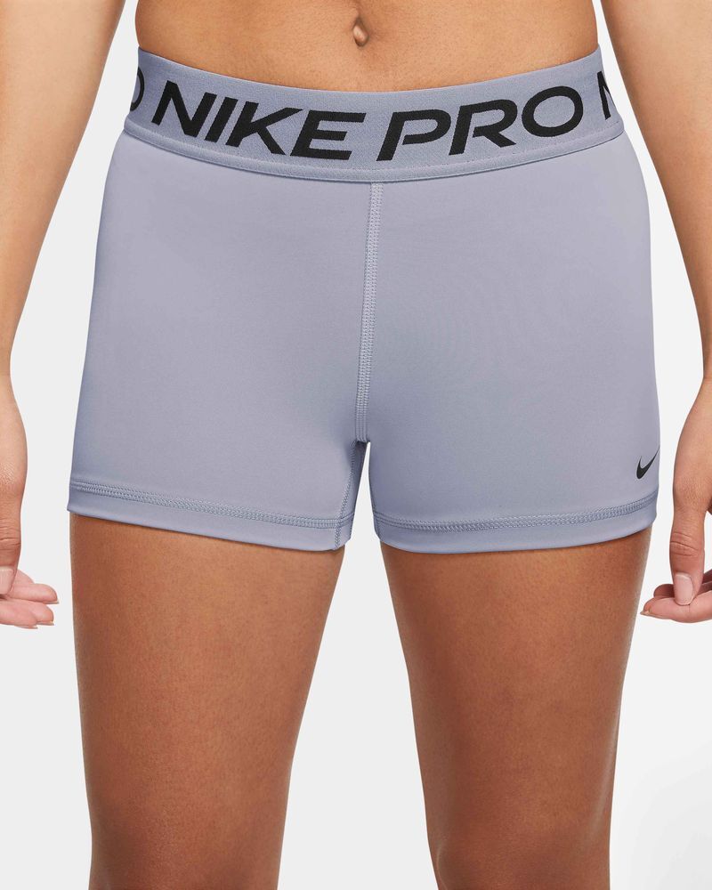 Nike Short Pro Grigio e Nero per Donne CZ9857-519 L