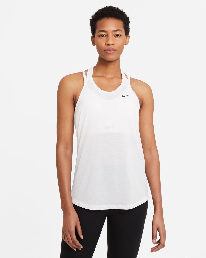 Nike Canotta da training Dri-FIT Bianco Donne DA0370-100 L