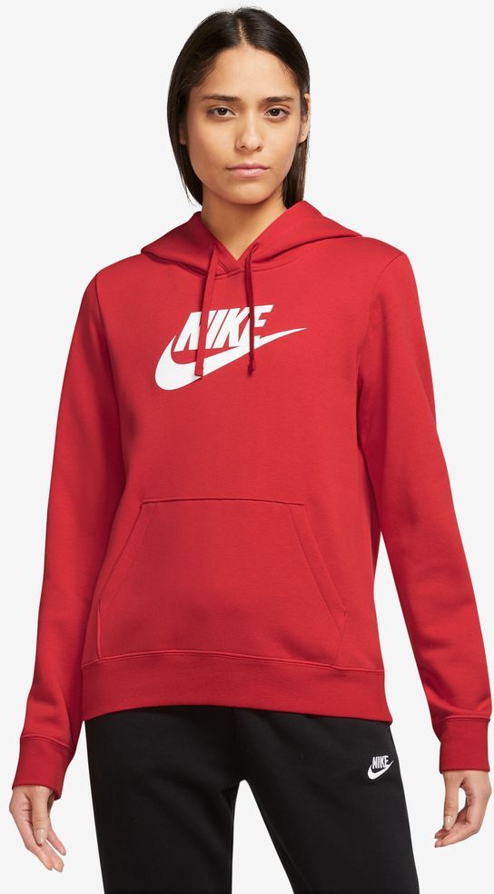 Nike Felpa con cappuccio Sportswear Rosso Donne DQ5775-657 XS