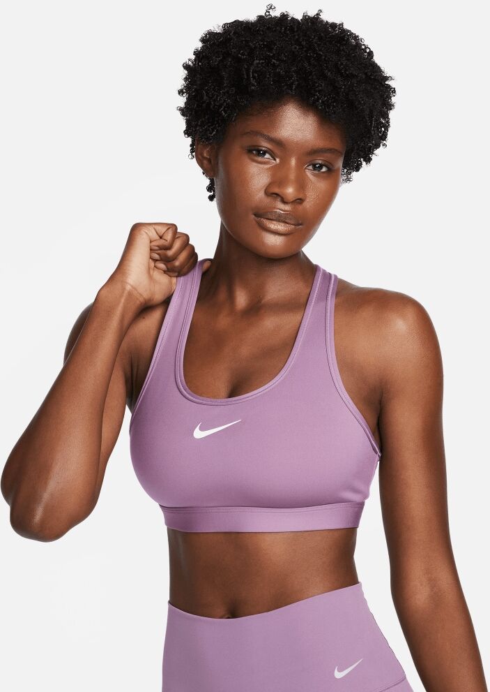 Nike Reggiseno Swoosh Viola Donne DX6821-536 M