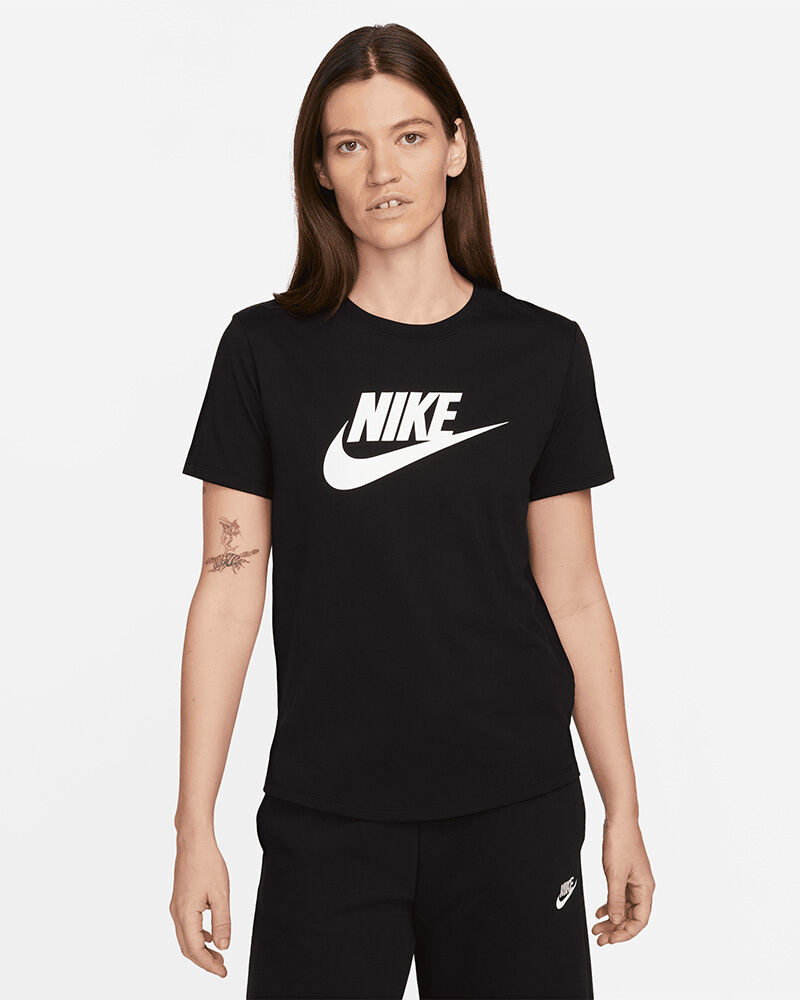 Nike Maglietta Sportswear Essential Nero Donne DX7906-010 M