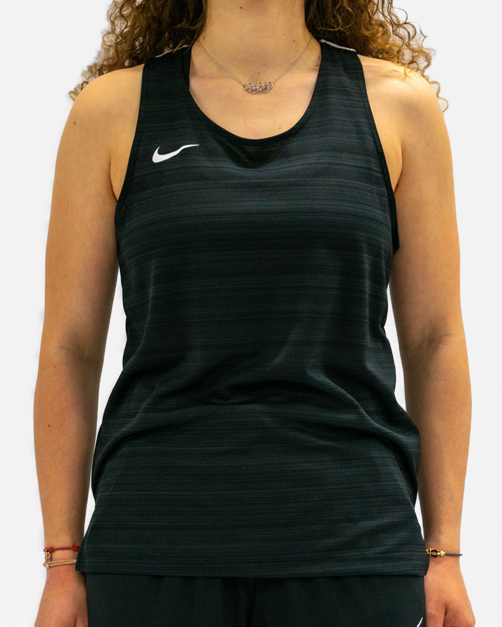 Nike Canotta da running Stock Nero per Donne NT0301-010 XL