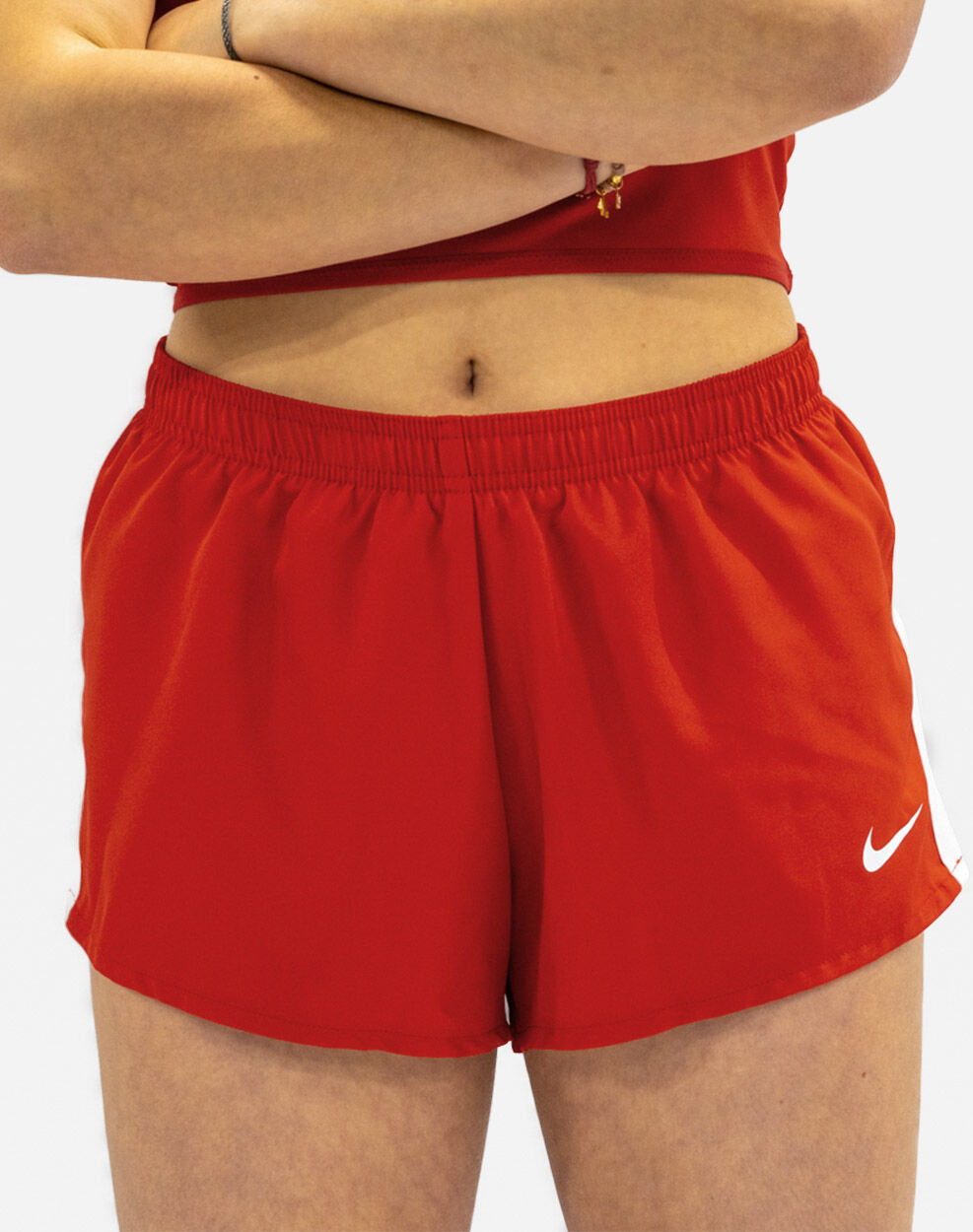 Nike Pantaloncini da running Stock Rosso Donne NT0304-657 XS