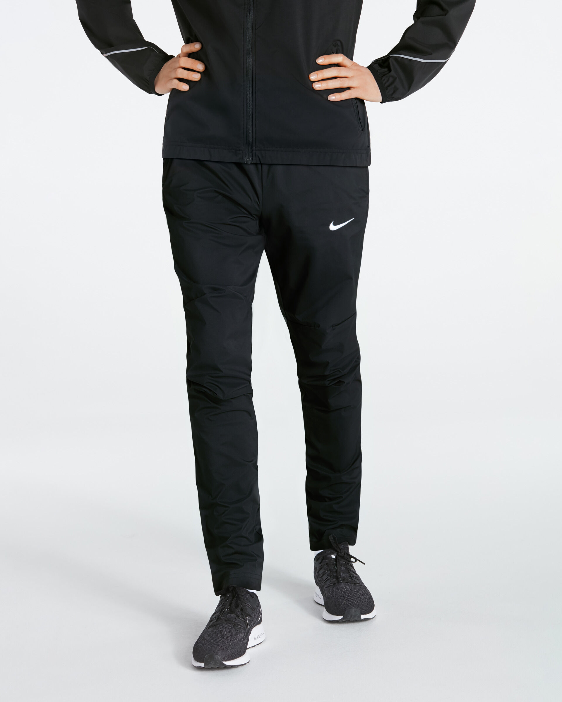 Nike Pantaloni da tuta Woven Nero per Donne NT0322-010 XL