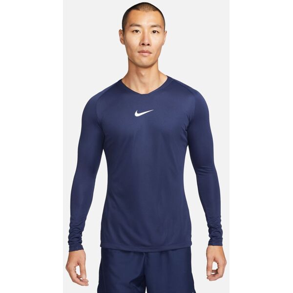 nike maglia tight fit park first layer blu navy uomo av2609-410 s