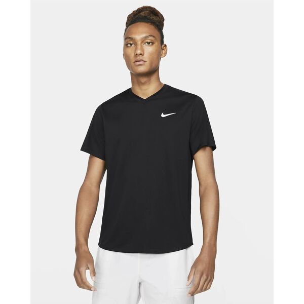 nike top da tennis victory nero per uomo cv2982-010 s