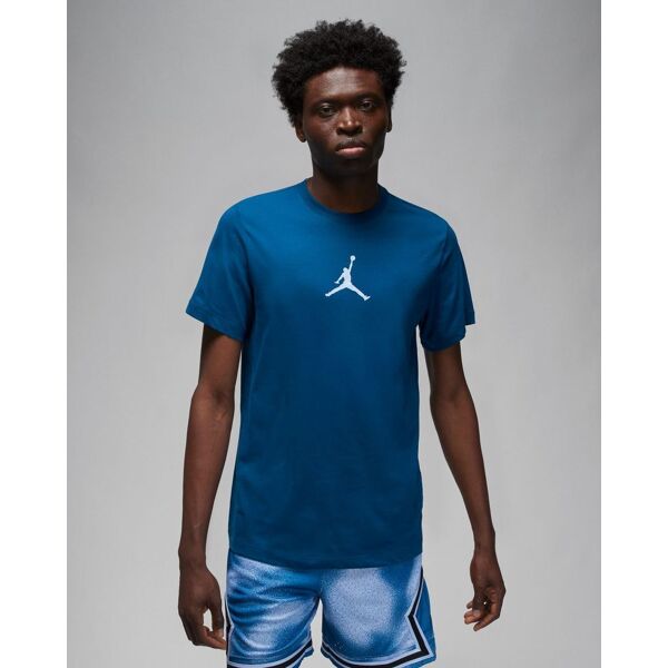 nike tee-shirt jordan blu uomo cw5190-427 s