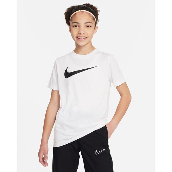 nike maglietta team club 20 bianco per bambino cw6941-100 s