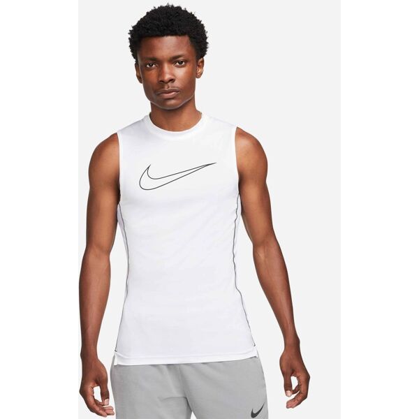 nike maglia compressione pro bianco per uomo dd1988-100 xl