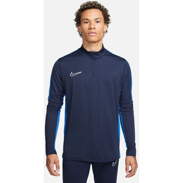 nike maglia da calcio per allenamento (1/4) academy 23 blu navy e blu reale per uomo dr1352-451 2xl