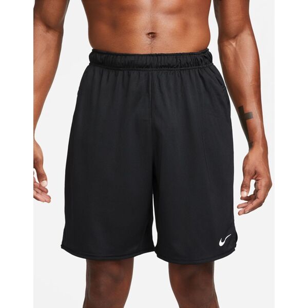 nike pantaloncini da training dri-fit nero per uomo dv9328-010 s