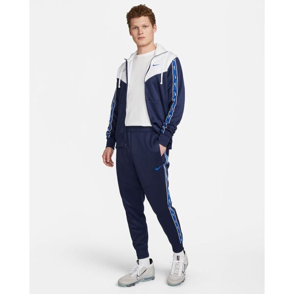 nike pantaloni da jogging repeat blu navy uomo dx2027-411 xl