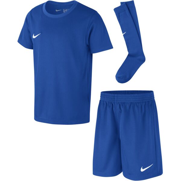 nike tuta da calcio park kit set blu reale bambino cd2244-463 xs