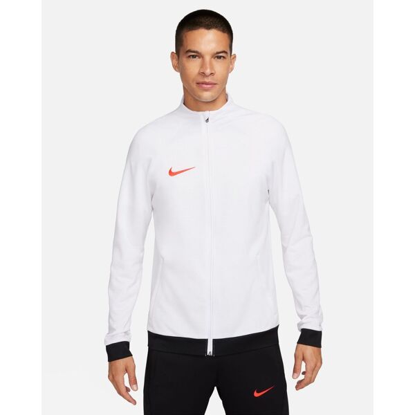 nike giacca sportiva academy bianco uomo fb6401-100 m