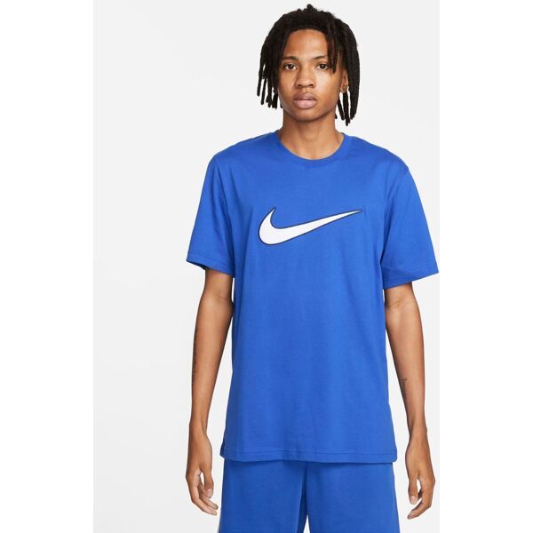 nike tee-shirt sportswear blu reale uomo fn0248-480 m