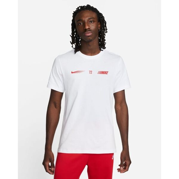 nike tee-shirt sportswear bianco uomo fn4898-100 s