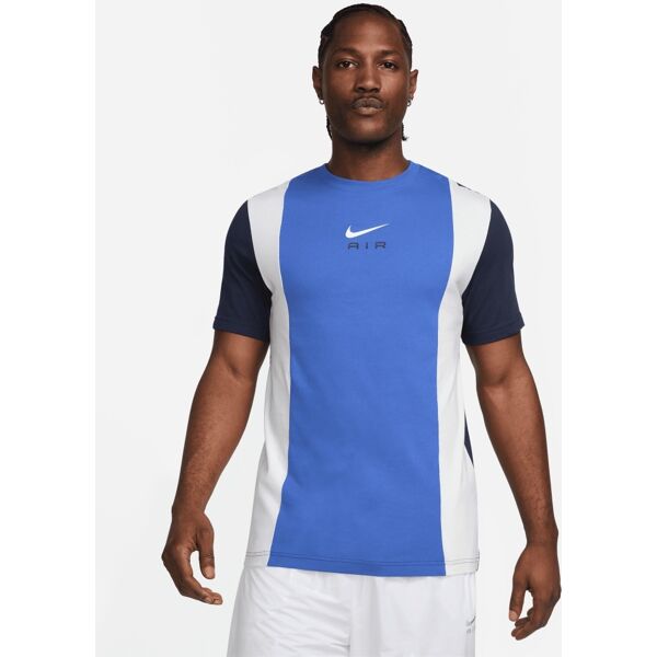 nike maglietta sportswear blu e bianco uomo fn7702-480 xl